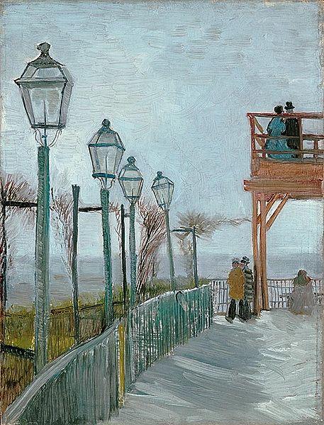 Vincent Van Gogh Terrace and Observation Deck at the Moulin de Blute China oil painting art